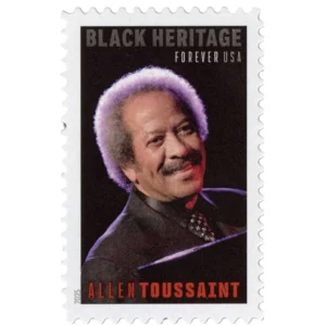 Forever Stamps 2025 Allen Toussaint – Black Heritage Series, First-Class Postage