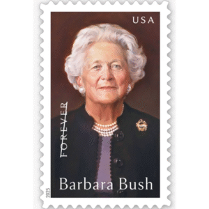 Forever Stamps 2025 Barbara Bush – Commemorative, First-Class Postage