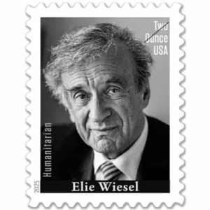 NOT Forever Stamp-Two-Ounce Stamps 2025 Elie Wiesel – Humanitarian Tribute, First-Class Rate