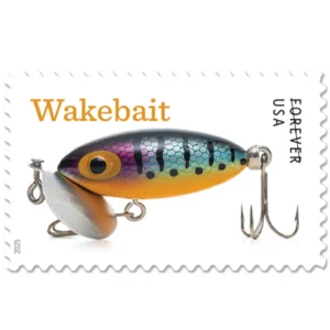 Forever Stamps 2025 Freshwater Fishing Lures – Outdoor Recreation, First-Class Postage